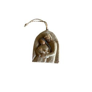 Willow Tree Holy Family Ornament 2003 Susan Lordi Hand-Carved Look Demdaco